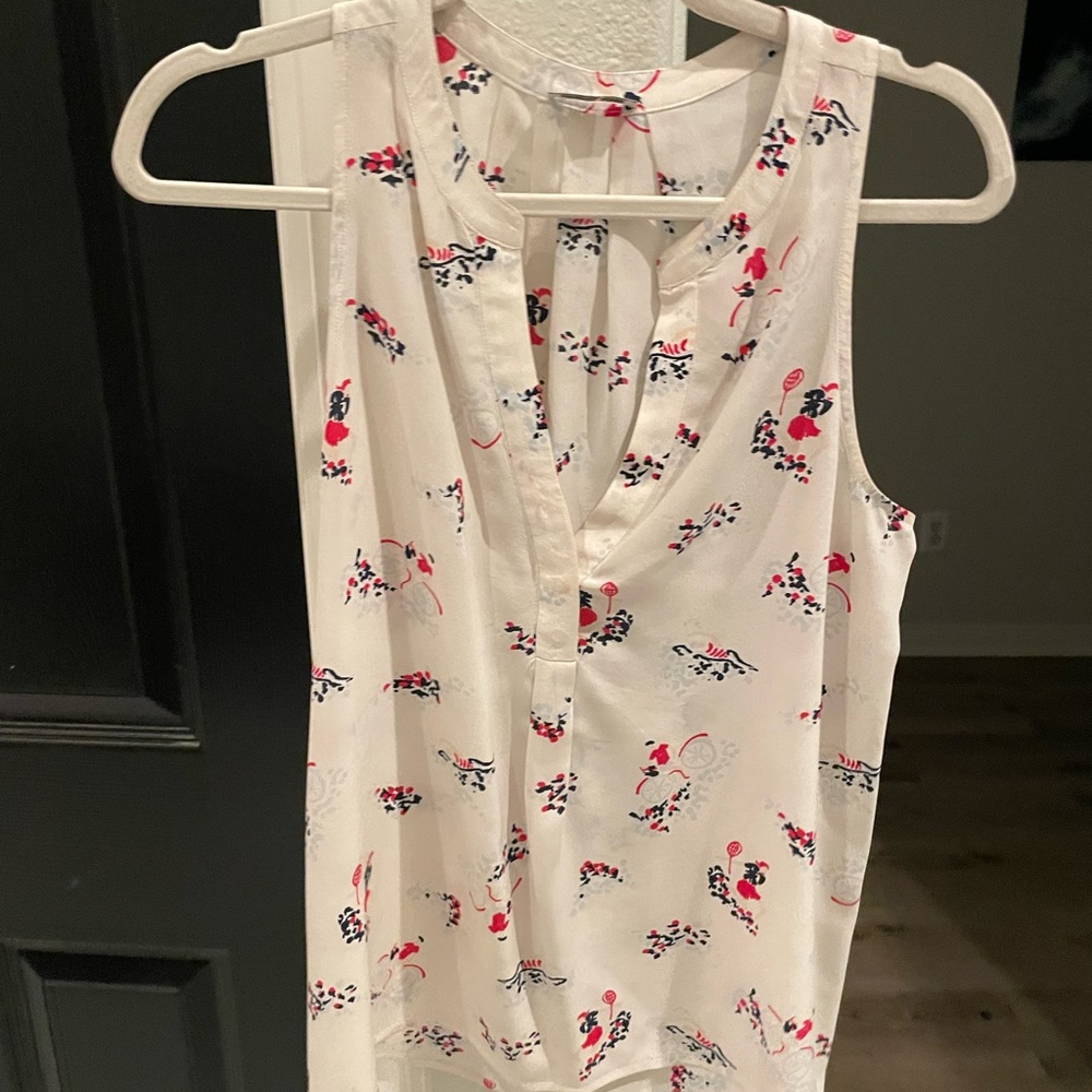 Joie silk sleeveless blouse